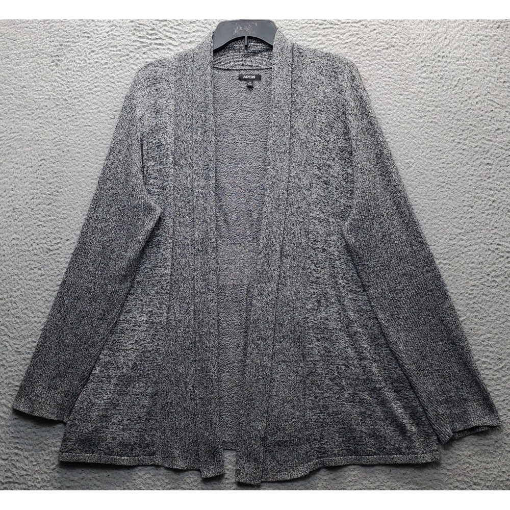 Apt. 9 Cardigan Sweater Womens XL Multi Tight-Knit Long Sleeve Casual Open Front